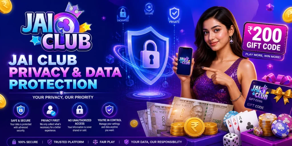 Jai Club Privacy and Data Protection